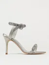 Manolo Blahnik Heeled Sandals  Woman Color Pearl In Pearl