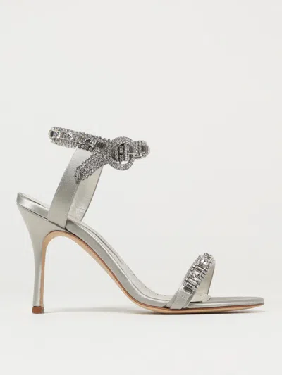 Manolo Blahnik Heeled Sandals  Woman Color Pearl