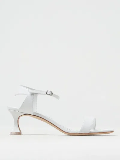 Manolo Blahnik Heeled Sandals  Woman Color White
