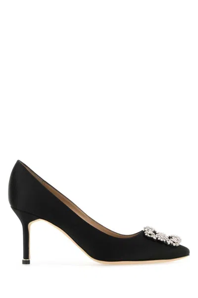 Manolo Blahnik Pointed High Heels In Black