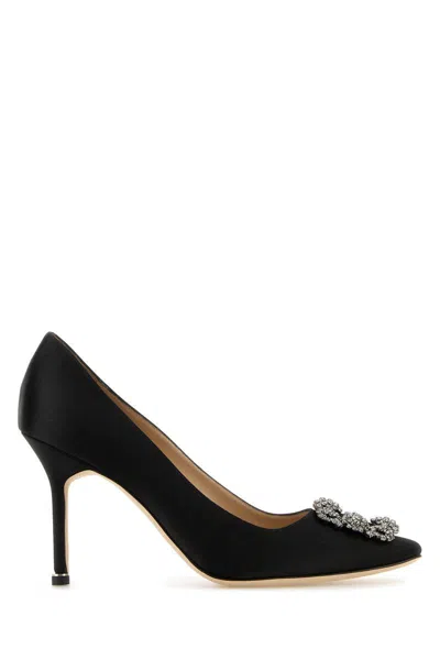 Manolo Blahnik Heeled Shoes In Black