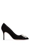 Manolo Blahnik Heeled Shoes In Black