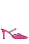 Manolo Blahnik Women's Heel Shoes In Bpnk