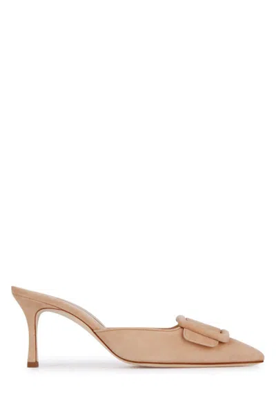 Manolo Blahnik Schuhe  Damen Farbe Nude