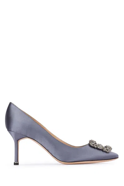 Manolo Blahnik Heels In Blue