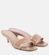 MANOLO BLAHNIK HELAMU PATENT LEATHER MULES