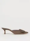 Manolo Blahnik High Heel Shoes  Woman Color Beige