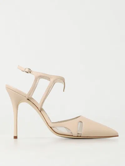 Manolo Blahnik High Heel Shoes  Woman Color Blush Pink