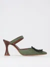 Manolo Blahnik High Heel Shoes  Woman Color Multicolor In Multicolor