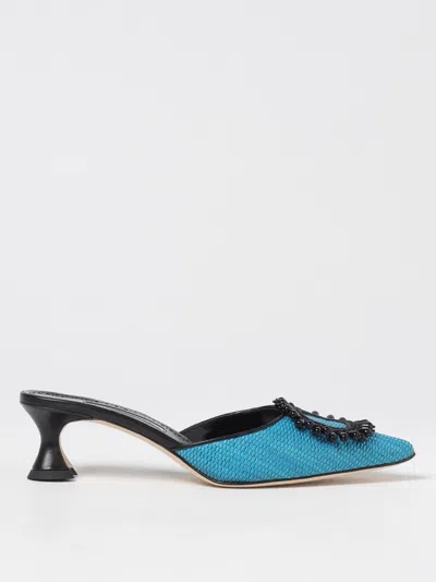 Manolo Blahnik High Heel Shoes  Woman Color Multicolor