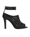 Manolo Blahnik Tingah 105 Leather Sandals In Black