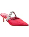 Manolo Blahnik Humibamu 050 Black In Red