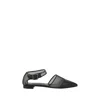 Manolo Blahnik Jatelahflat Leather Pointed-toe Flats