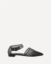 Manolo Blahnik Jatelahflat Leather Pointed-toe Flats