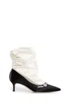 Manolo Blahnik Woman Black&white Pumps In Black