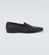 Manolo Blahnik Leather Loafers