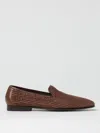 Manolo Blahnik Raffia Loafers
