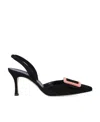Manolo Blahnik Maysli Pumps In Black