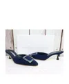 Manolo Blahnik Logo Muller High Heels In Black