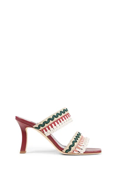 Manolo Blahnik Mabecomu Sandals In Multi