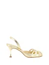 Manolo Blahnik Ankle Strap High-heeled Sandals