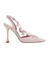 Manolo Blahnik Marwam Pointed Toe High Heel Sandals