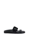 Manolo Blahnik Mayfu Croc-embossed Leather Flat Mules