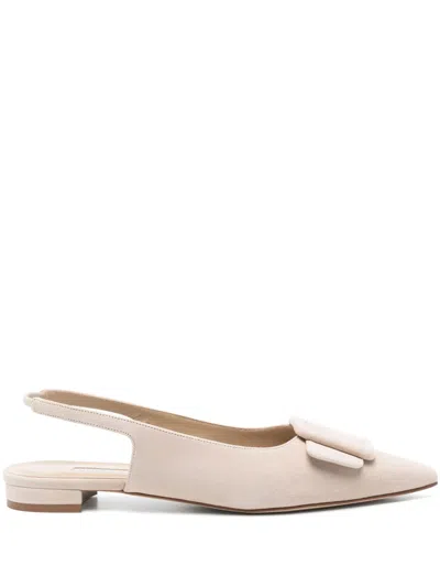 MANOLO BLAHNIK MAYLURA FLAT PUMPS