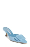 MANOLO BLAHNIK MANOLO BLAHNIK MAYSALE BUCKLE POINTED TOE MULE