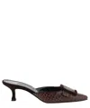 Manolo Blahnik Maysalebi Pums In Brown