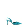 Manolo Blahnik Pointed High-heeled Sandals In Blue