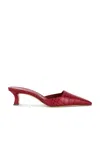 Manolo Blahnik Moiramu 50 Pump In Red