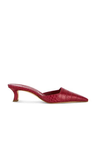 Manolo Blahnik Moiramu 50 Pump In Red