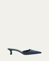 Manolo Blahnik Moiramu Leather Mules