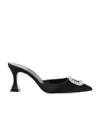 Manolo Blahnik Muller High Heels In Black