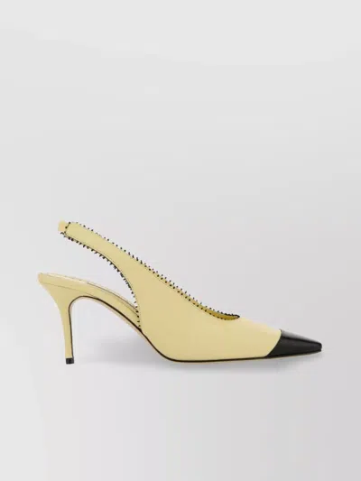 Manolo Blahnik Nappa Leather Gaius Pumps In Neutral
