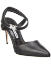 MANOLO BLAHNIK MANOLO BLAHNIK NOUMAKNU 90 LEATHER PUMP