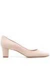 Manolo Blahnik Okkatopla 50mm Suede Pumps In Neutrals