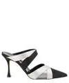 Manolo Blahnik Oyounak Pointed Toe Mules In Black
