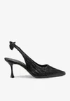 Manolo Blahnik Black Pelagalo Heels In Black