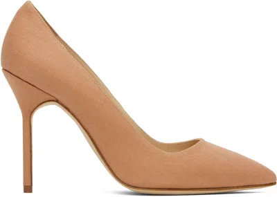 Manolo Blahnik Pink Bb Heels