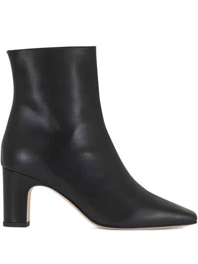 Manolo Blahnik Pitana Pointed-toe Knee-high Boots In Black