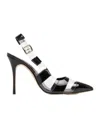 MANOLO BLAHNIK POINTED HIGH-HEELED SANDALS