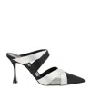 Manolo Blahnik Oyounak Pointed Toe Mules In Black