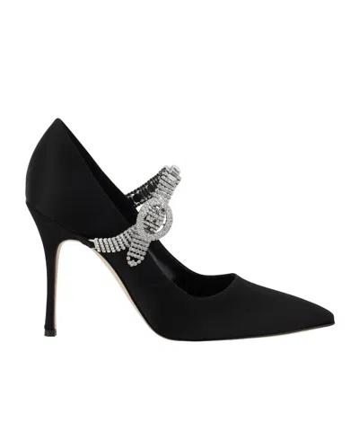 MANOLO BLAHNIK MANOLO BLAHNIK HAMEDI EMBELLISHED PUMPS