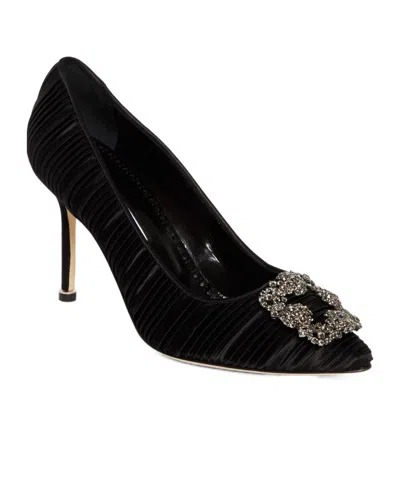 Manolo Blahnik Pointed High Heels In Black