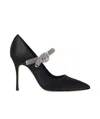 Manolo Blahnik Hamedi Pumps In Black