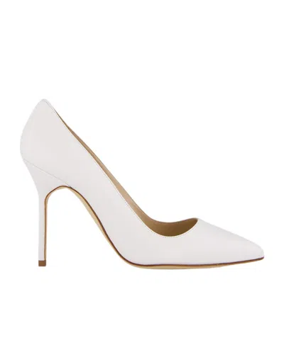 Manolo Blahnik Sinbelahi 105mm Stiletto Pumps In Dcrm1123