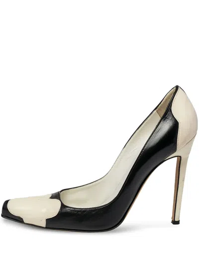 Pre-owned Manolo Blahnik  115mm Adra Pumps