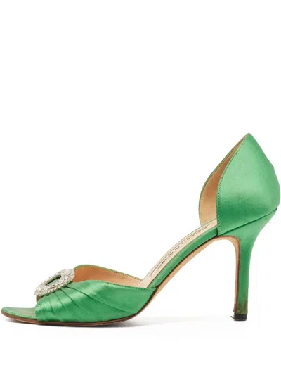 Pre-owned Manolo Blahnik  Sedaraby Pumps